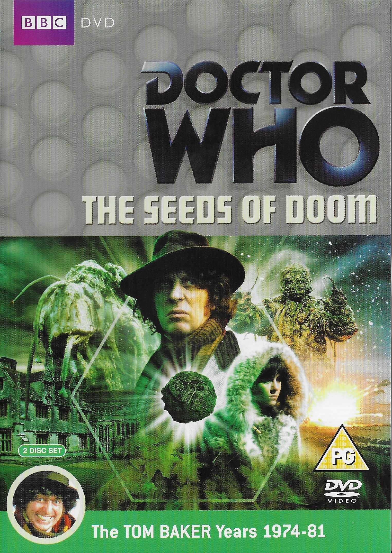 Picture of BBCDVD 3044 Doctor Who - The seeds of doom by artist Robert Banks Stewart from the BBC records and Tapes library